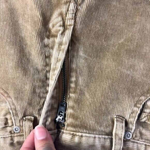 Quicksilver Jeans Pants Mens 28 Brown Straight Tapered Fit Corduroy - Picture 10 of 16
